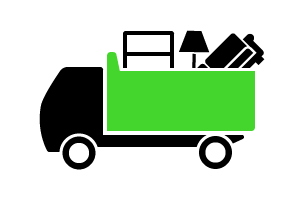 truck with furniture icon